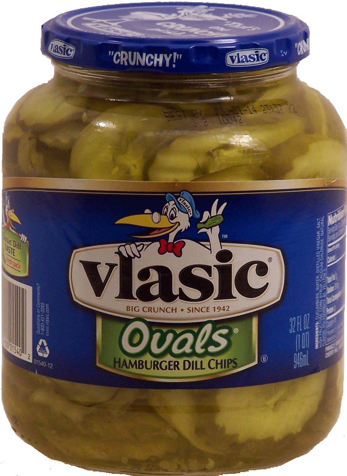 Vlasic Pickles Ovals Hamburger Dill Chips Full-Size Picture